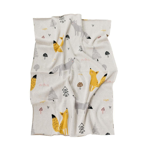 Baby Blanket - Fox