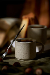 Granite Espresso Cup- White Set of 4