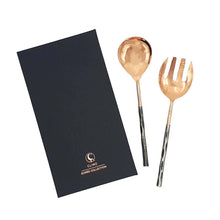Load image into Gallery viewer, Salad Server - Copper Steel