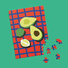 Load image into Gallery viewer, 100 Piece Magnet Puzzle - Avocado is Life