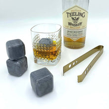 Load image into Gallery viewer, Whisky Stones Set With Tongs