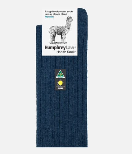 Socks - Alpaca Health Sock - Demin