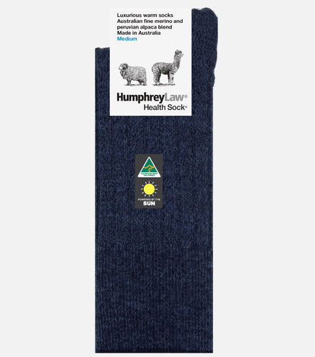Socks - Fine Merino/Alpaca - Navy
