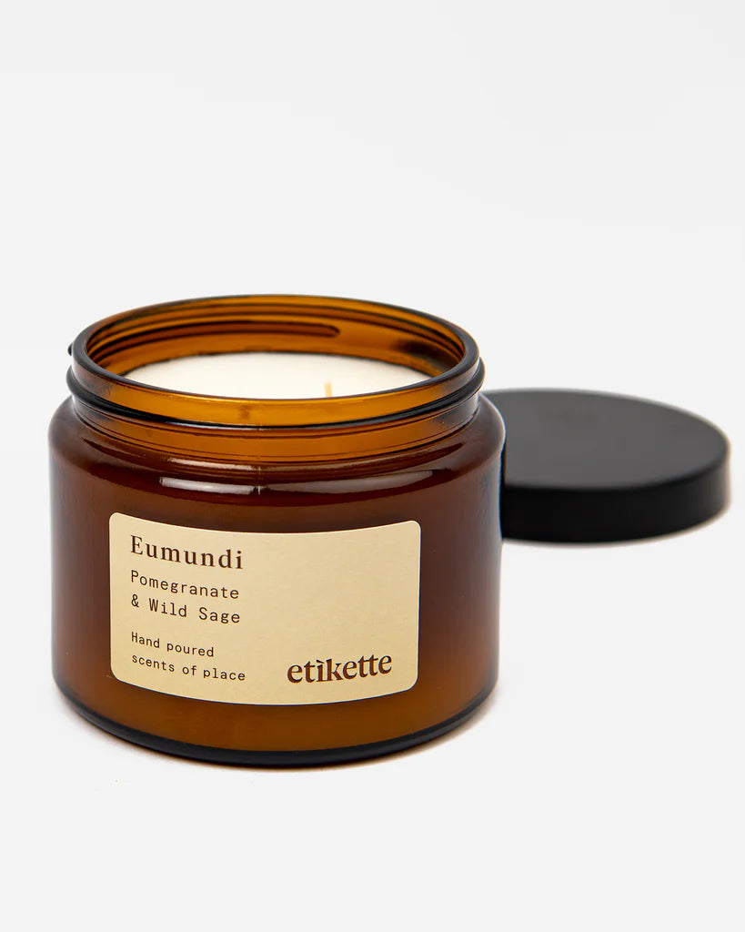 Candles - Etikette Eumundi Large 500ml