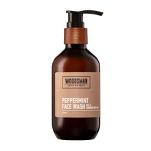 Load image into Gallery viewer, Woodsman Peppermint Face Wash - Dry &amp; Sensitive Skin 200ml
