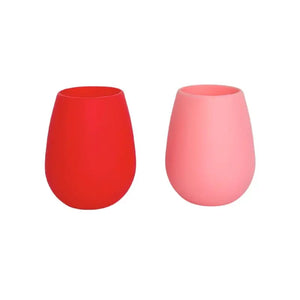 Fegg Silicone Unbreakable Glasses - Cherry + Blush