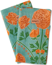 Load image into Gallery viewer, Kip &amp; Co - Set of 4 Pretty Posie Linen Napkin