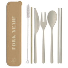 Load image into Gallery viewer, Portable Flatware Set - &quot;Fork Yeah&quot;