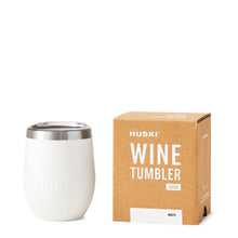 Load image into Gallery viewer, Huski Wine Tumbler - White