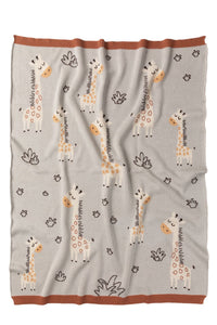 Baby Blanket - Ginger Giraffe