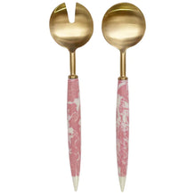 Load image into Gallery viewer, Kip &amp; Co - Salad Servers - Pink Marble