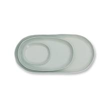 Load image into Gallery viewer, Cloud Oval Plate (M) - Light Blue