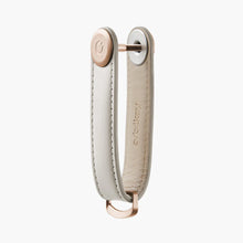 Load image into Gallery viewer, Orbitkey - Leather Stone / Rose Gold Hardware