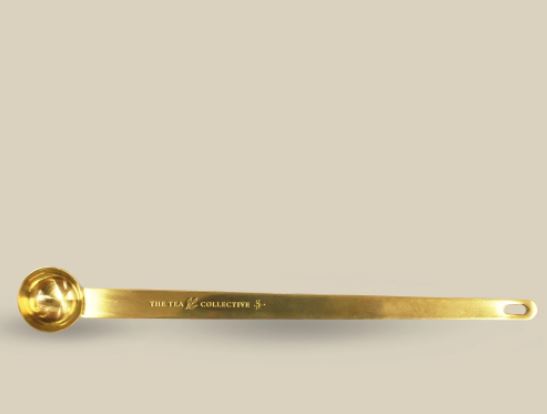 Engraved Tea Collective Scoop - Gold