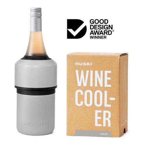 Huski Wine Cooler - Stone Grey