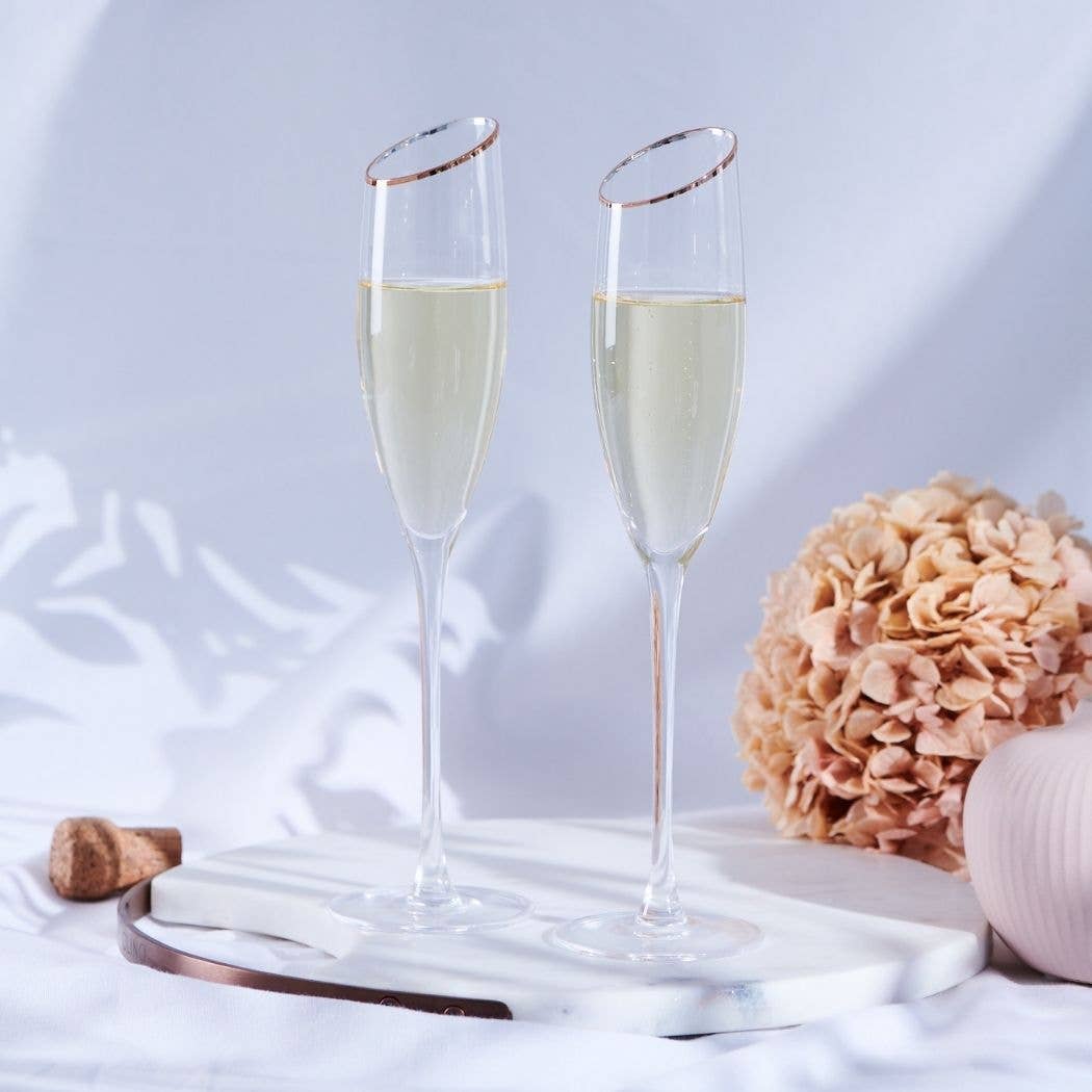 Elegance Champagne Flutes