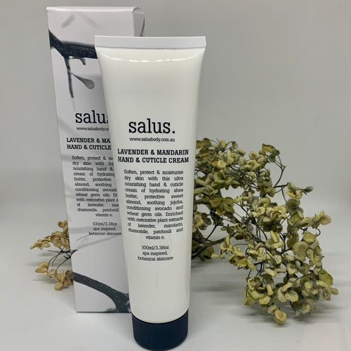 Salus Hand & Cuticle Cream - Lavender & Mandarin