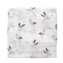 Load image into Gallery viewer, Swaddling Wrap - Flamingo